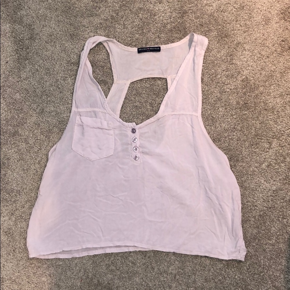 Brandy Melville flowy tank top